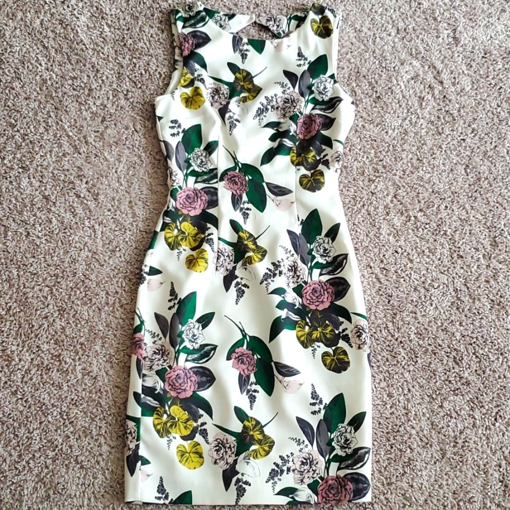 H&M Beaded Floral Dress
